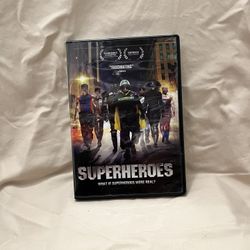DVD of 2011 documentary “Superheroes”
