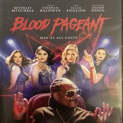 BLOOD PAGEANT (DVD-2021) Beverly Mitchell + SNOOP DOGG + Stephen Baldwin!