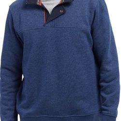 Orvis Sweater Pullover 1/4-Zip Up Blue Size Men’s Medium 