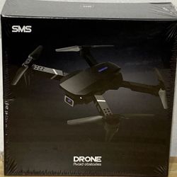 Drone-Avoid Obstacles SMS 4k Camera New Sealed Retail $299.99 *Plastic Ripped