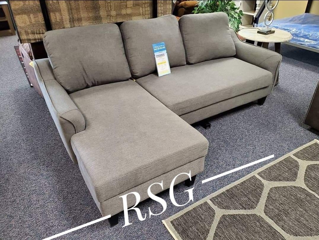 Medium Sleeper Sectional, Sofa Chaise Sleeper ❤️No Needed Credit Check 💛 $39 Down Payment with Financing0730