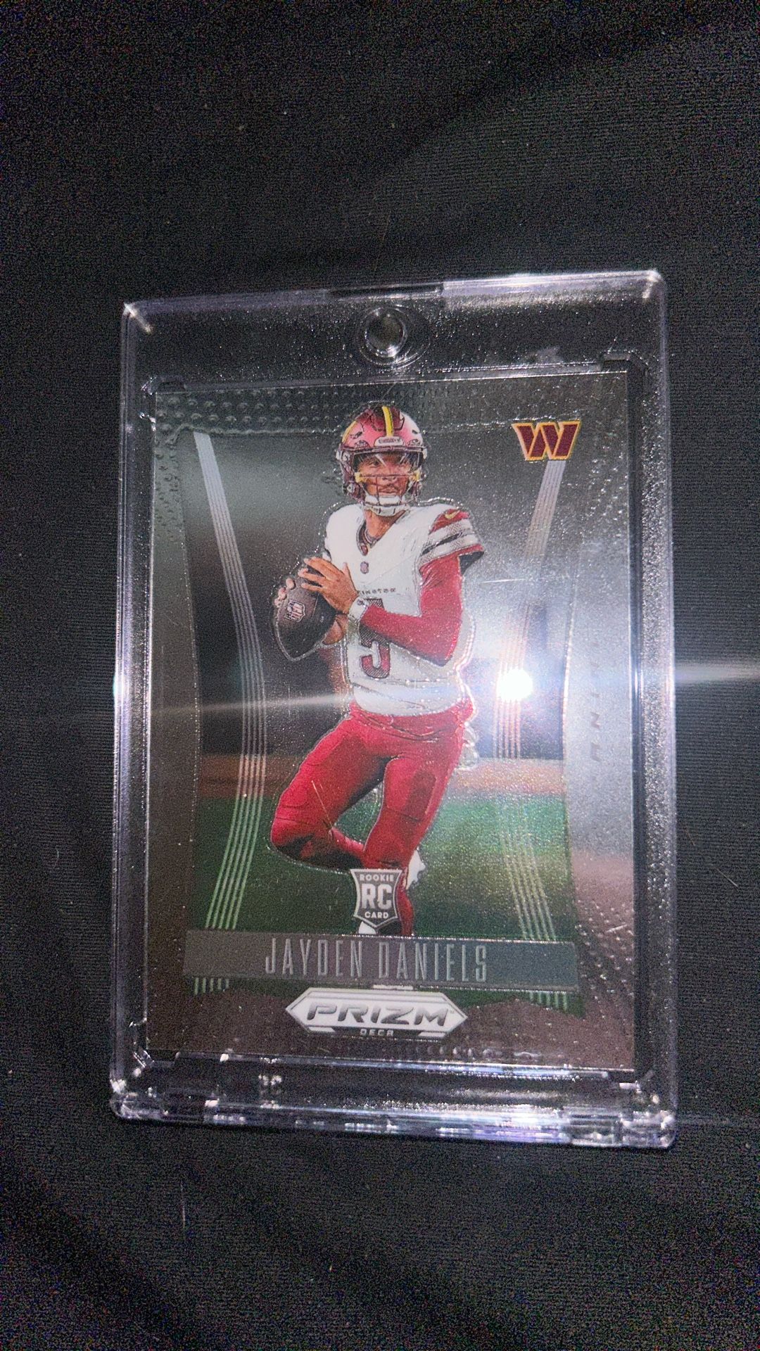 Jayden Daniels 2024 Prizm Deca Rookie Football Card