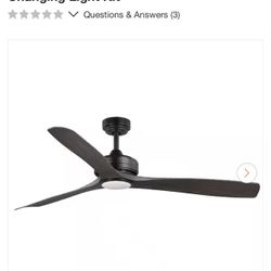 Home Decorators Collection Bayshire 60 in. LED Indoor/Outdoor Matte Black Ceiling Fan with Remote Control and Color Changing Light Kit