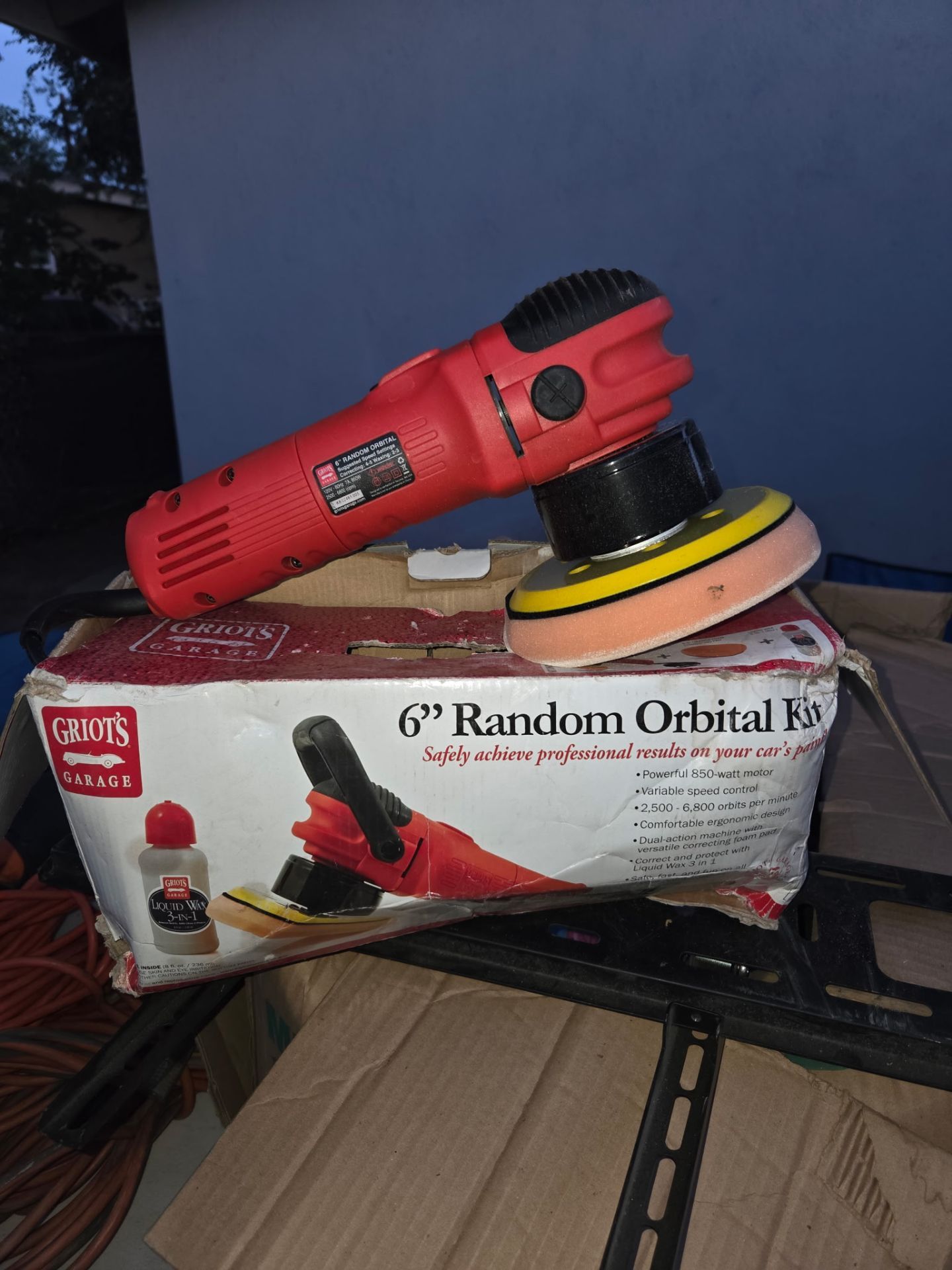 6" Random Orbital Polisher Kit