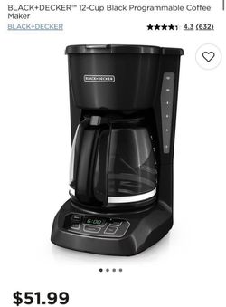 Black and Decker Coffee Maker