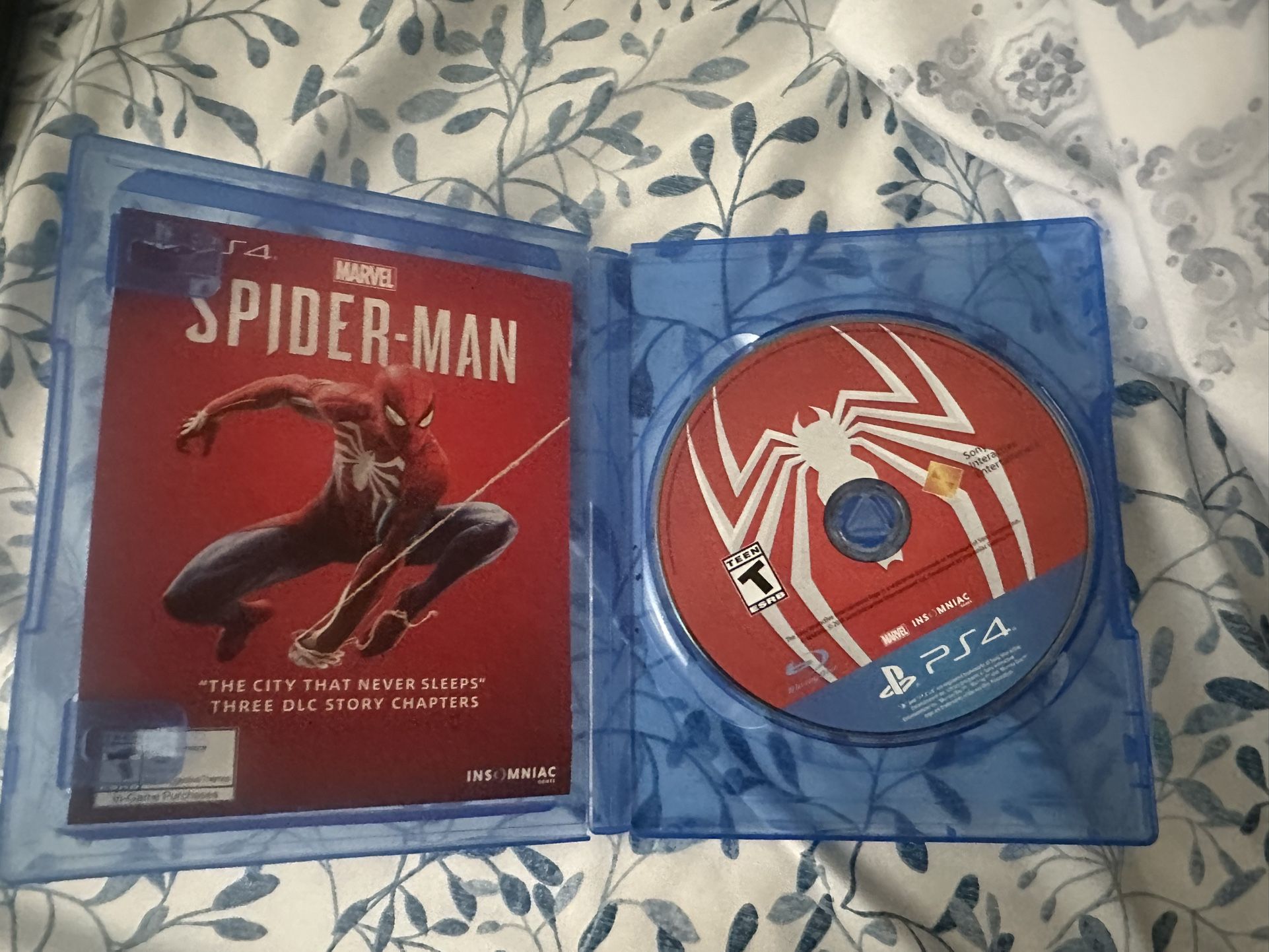 Spiderman Playstation 4