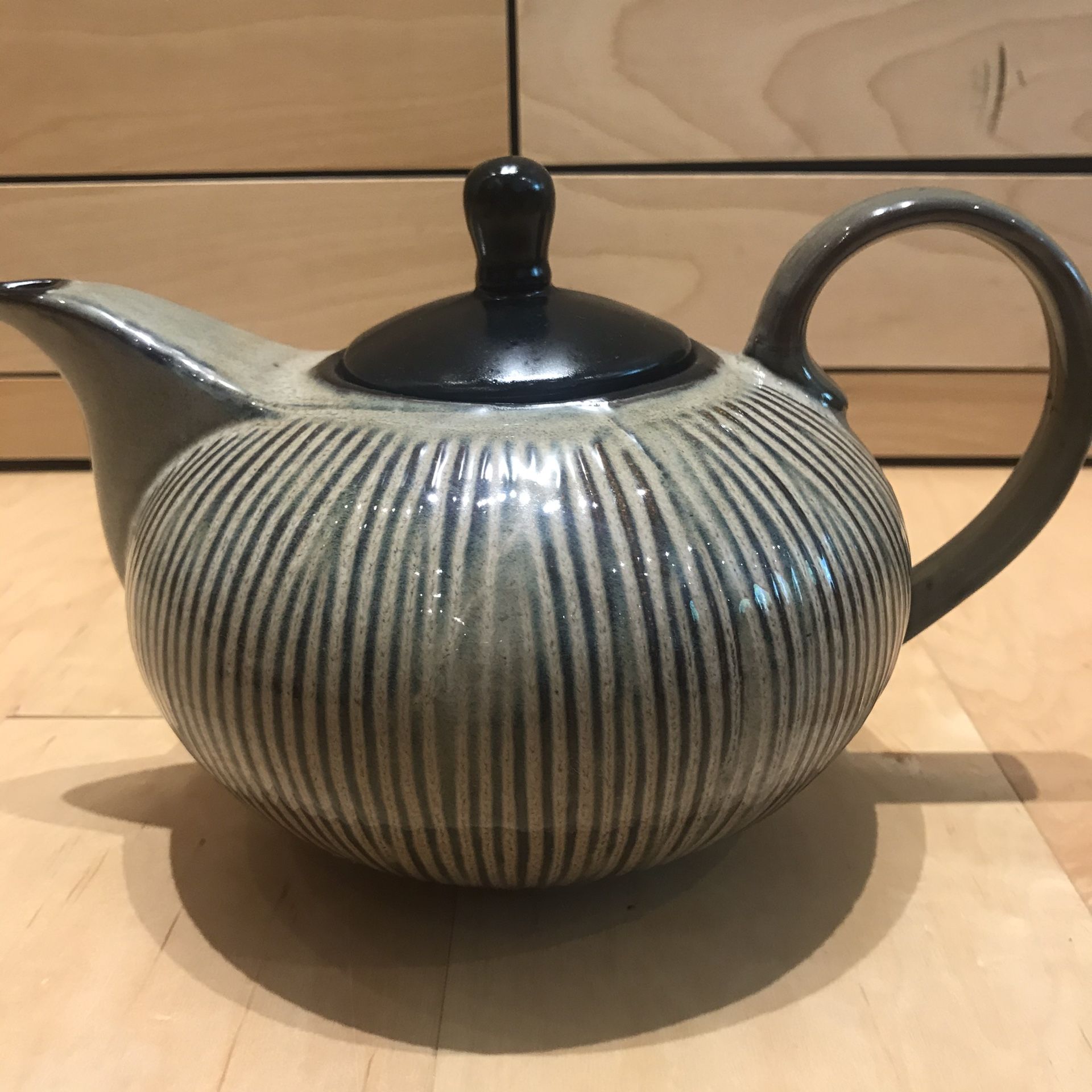 Modern NEW TeaPot. Large. Mid Century Looking