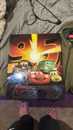Disney Cars Light up poster
