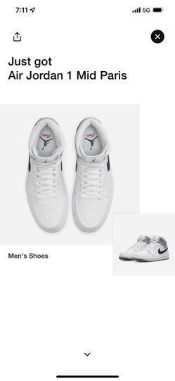 Jordan 1 Mid Paris