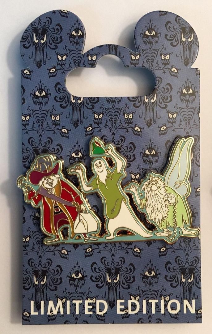 Ghosts in Disneyland Haunted Mansion Disney LE Pin WDI Peter Pan