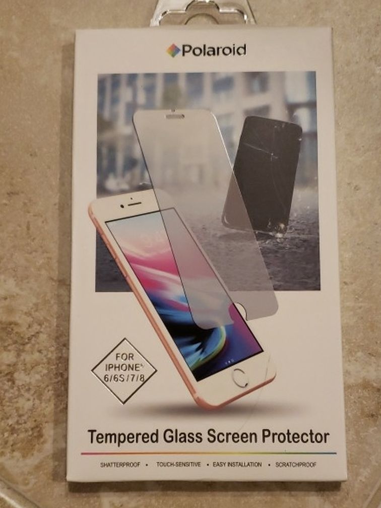 Polaroid tempered glass screen protector 6/6s/7/8