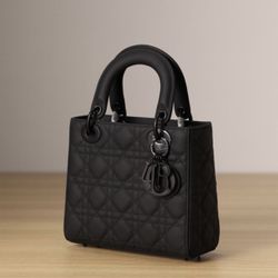 Black Satchel Bag Comes With Strap 