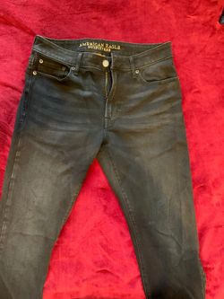 Men American eagles outfitters black jeans size 33/32
