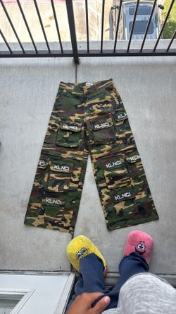 Camo Baggy Cargos