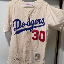 Brooklyn Dodgers Maury Wills Mitchell And Ness Jersey