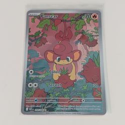 Pokemon pansear illustration rare 99/86