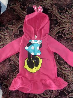 Disney Minni Mouse Hoodie 12Mths