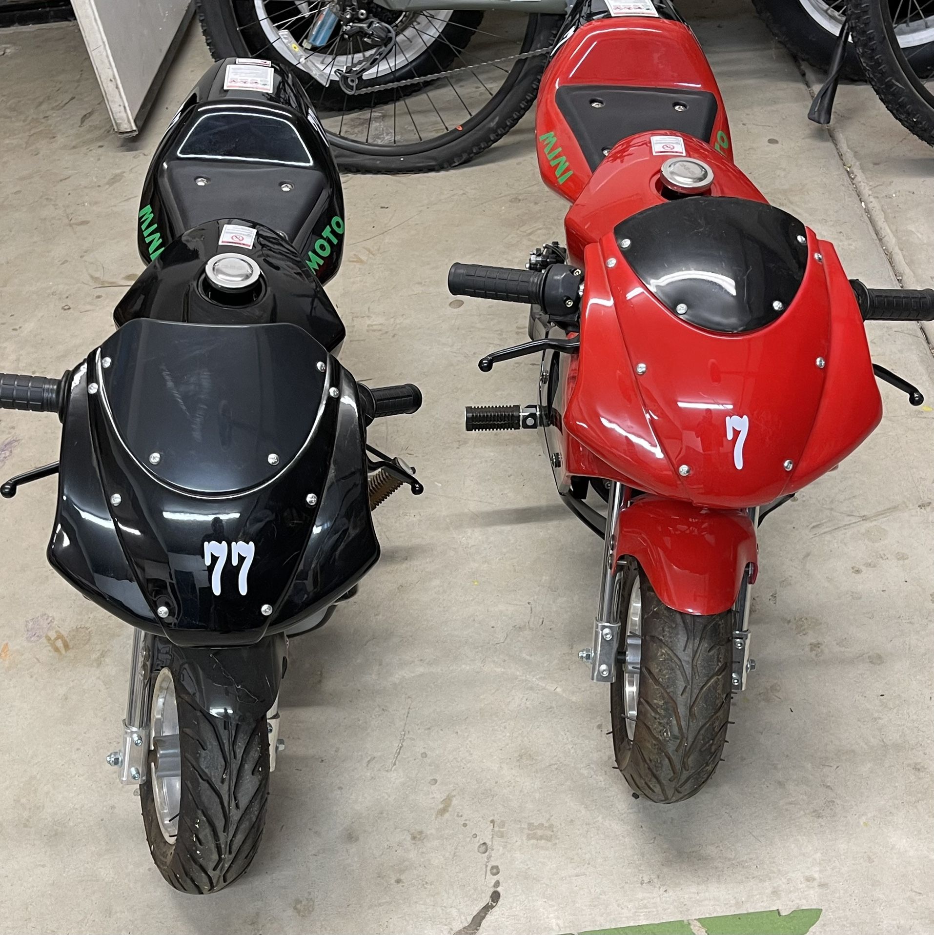 Mini Gas Moto Bikes 2 Stroke