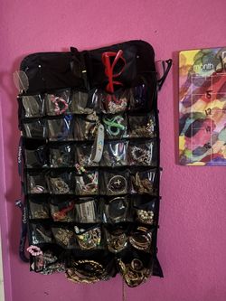 Jewelry Holder Front and back