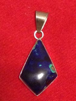 Sterling Azurmalachite Pendant
