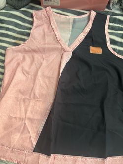 Pink /Black Top and Blue/Black Top