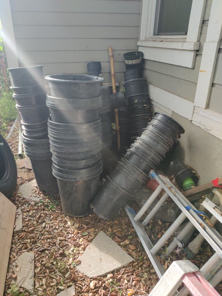 Plant Buckets Used