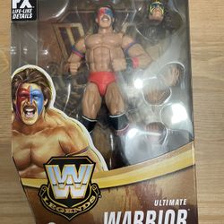 WWE Elite Collection Legends Ultimate Warrior Series 17 Action Figure SHIPS FAST