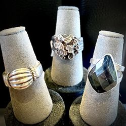 Sterling Silver Rings