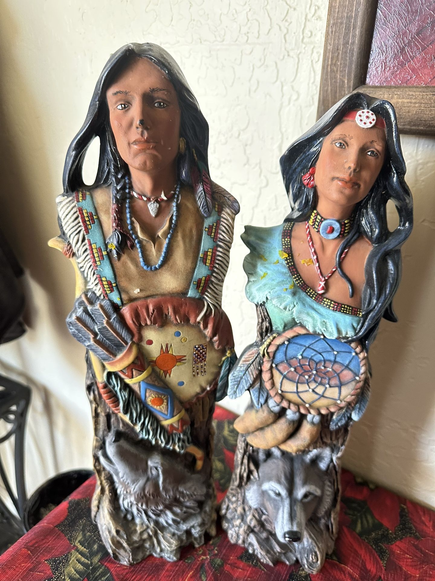 Pareja De Indios Nativos
