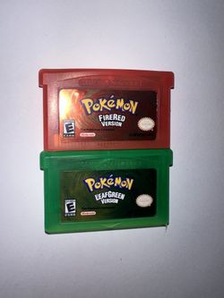Pokémon Leaf Green & Fire Red for GameBoy Advance