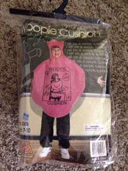 Woopie Cushion costume for kids, fits sizes 7-10