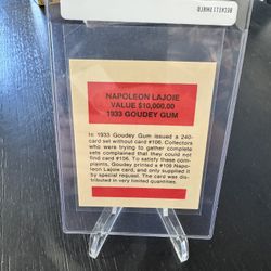87 Napoleon Lajoie (Mint Condition)