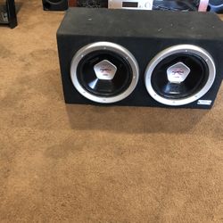 12 inch speakers with ported box