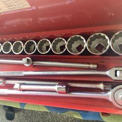 Socket Set And Wrenches
