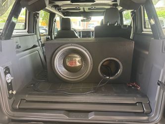 Dd audio 15” subwoofer