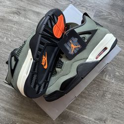 Undefeated x Air Jordan 4 Retro (sizes 11 & 11.5)