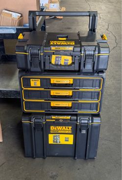 DEWALT TOUGHSYSTEM 2.0 Tool Box Stack – Brand New