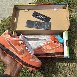 Orange Lobster SB Nike Dunks 