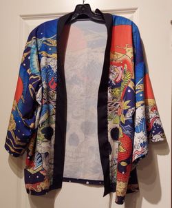 JAPANESE  UNISEX
KIMONOS ( SIZE MEDIUM/LARGE )