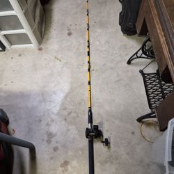 Eagle Claw 8.6ft Trolling Rod And Okuma Magda Depth Couter Reel