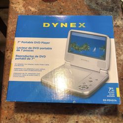 DYNEX 7” Portable DVD PLAYER
