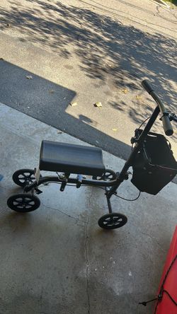 Medical scooter broken foot/leg