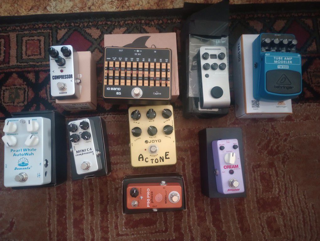 Selling Guitar Pedals
