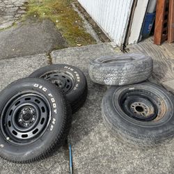 Tires 2 Studded 2 Non On Ford Rims