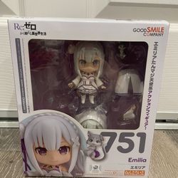Re:Zero Emilia Nendoroid Figure by Good Smile Company