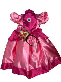 Princess Peach Kids Costume Disfraz De Princesa Peach
