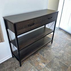 Console Table with Drawers Used Like New