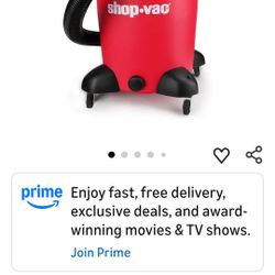 Powerful Shop-Vac Wet Dry Vacuum Cleaner 16 Gallon 6.5 Peak HP 2.50" x 8ft Hose car wash garage shop