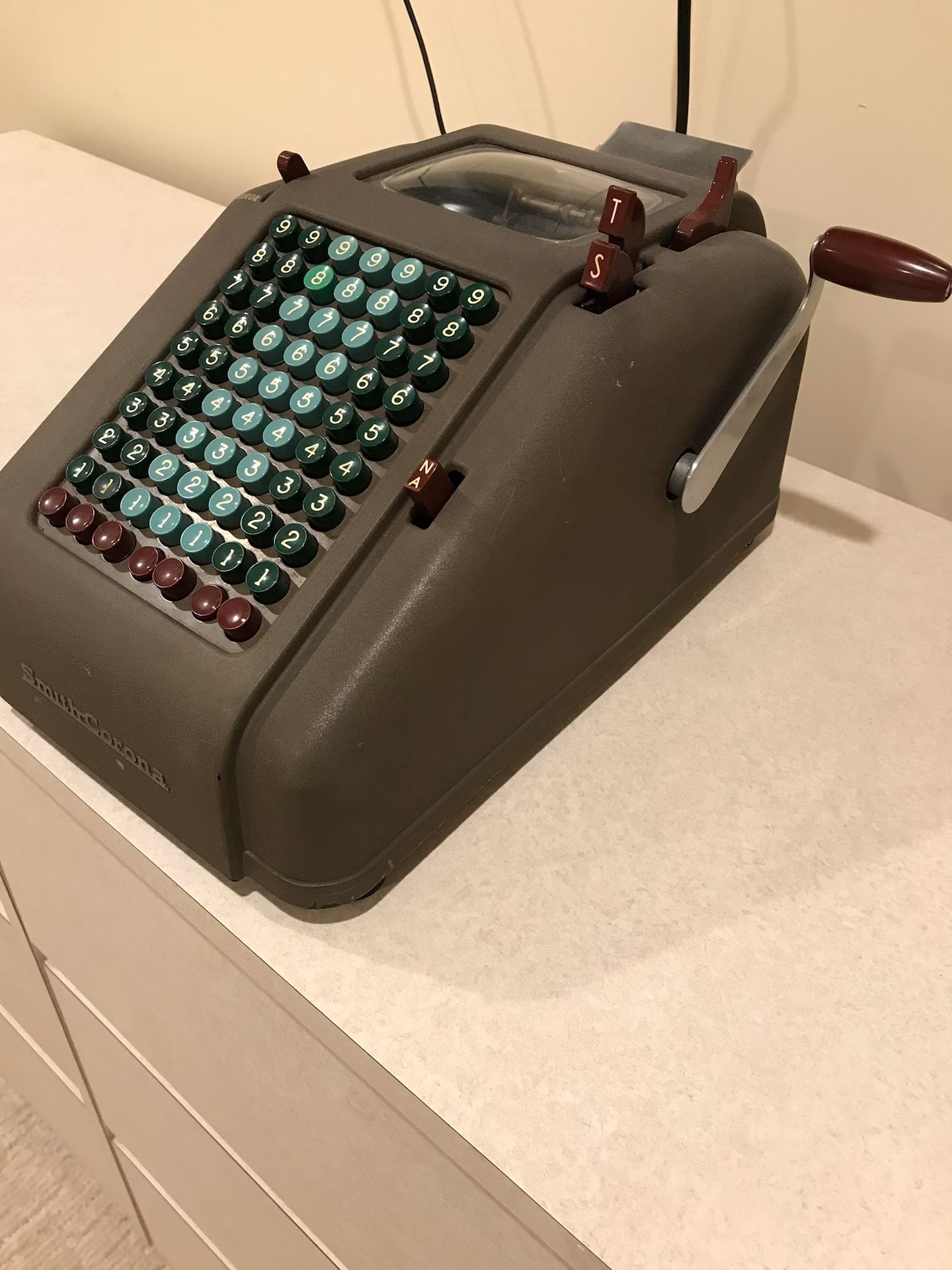 Vintage Adding Machine