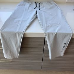 MUNICIPAL Performance Pants – Light Gray (ice) – Athletic Pants - Men’s M